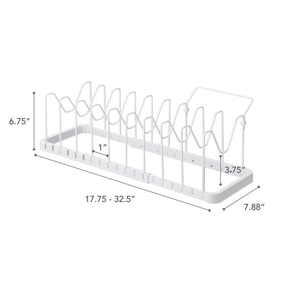 Yamazaki Tower Adjustable Cookware Organizer - thumbnail 5