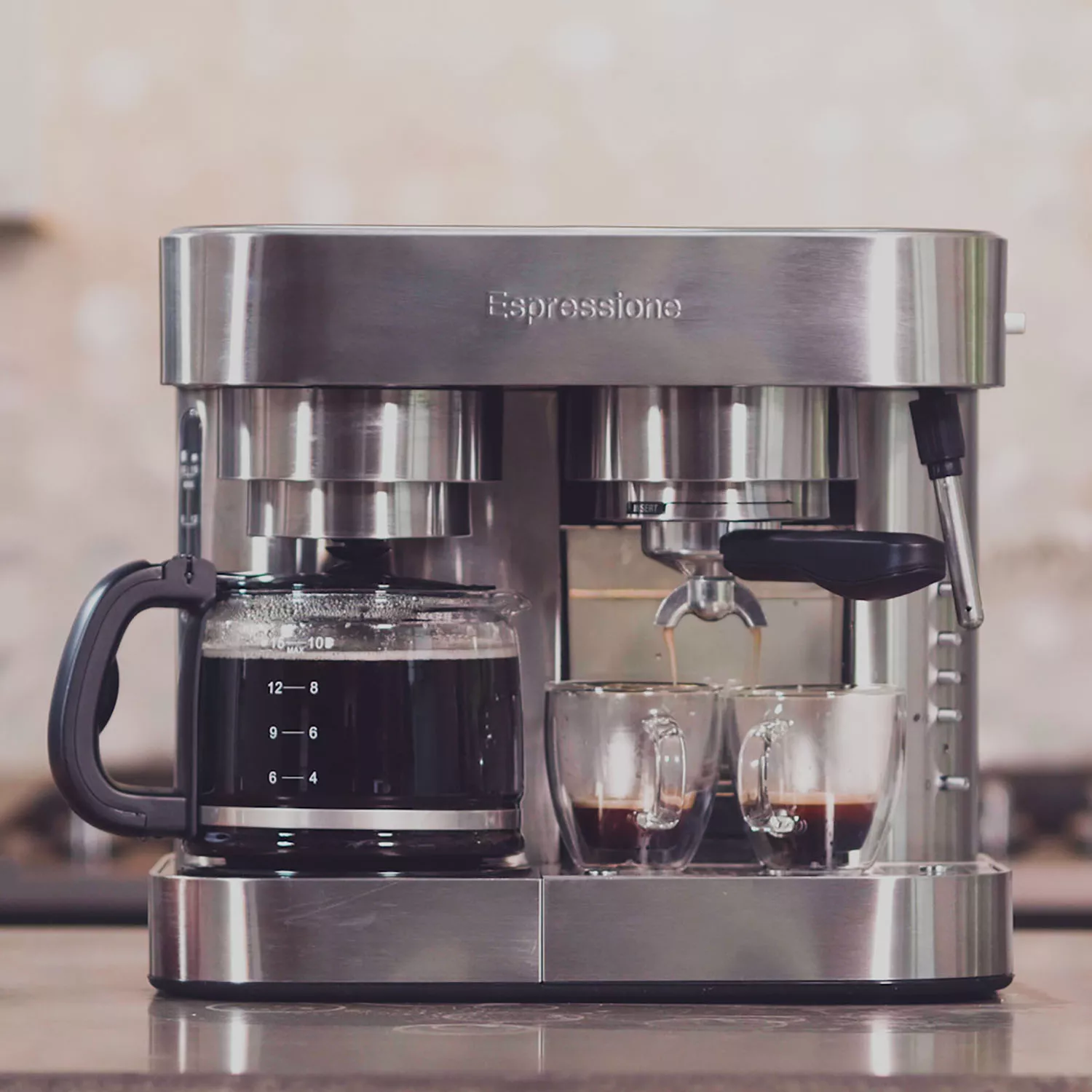 Combination Espresso and Coffee Maker Espressione