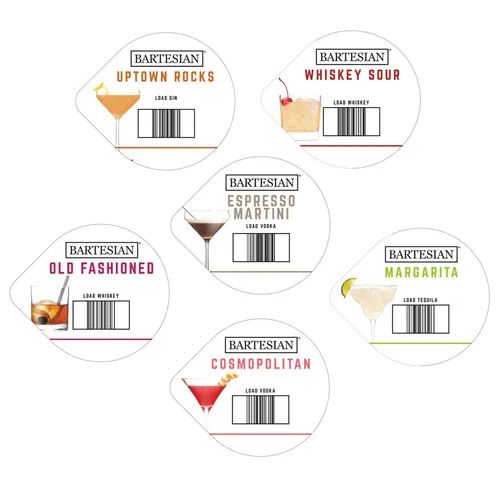 Bartesian® Cocktail Capsules, Set of 6