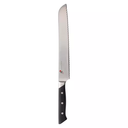 Miyabi Red Morimoto Bread Knife, 9.5"