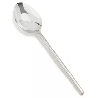Sur La Table Hammered Silver Serving Spoon