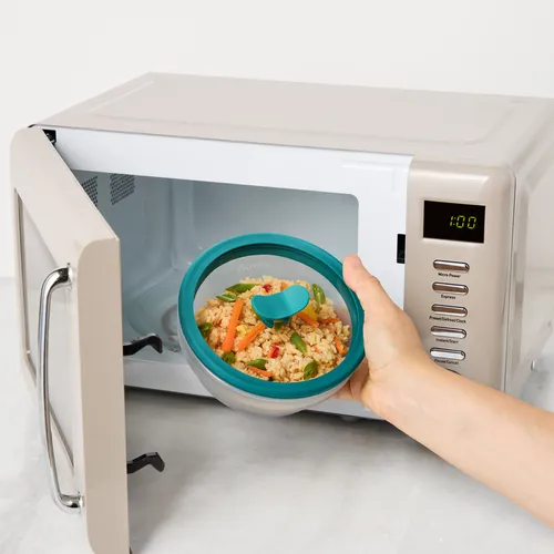 Anyday Microwave Small 4-Piece Glass Round Dish Set