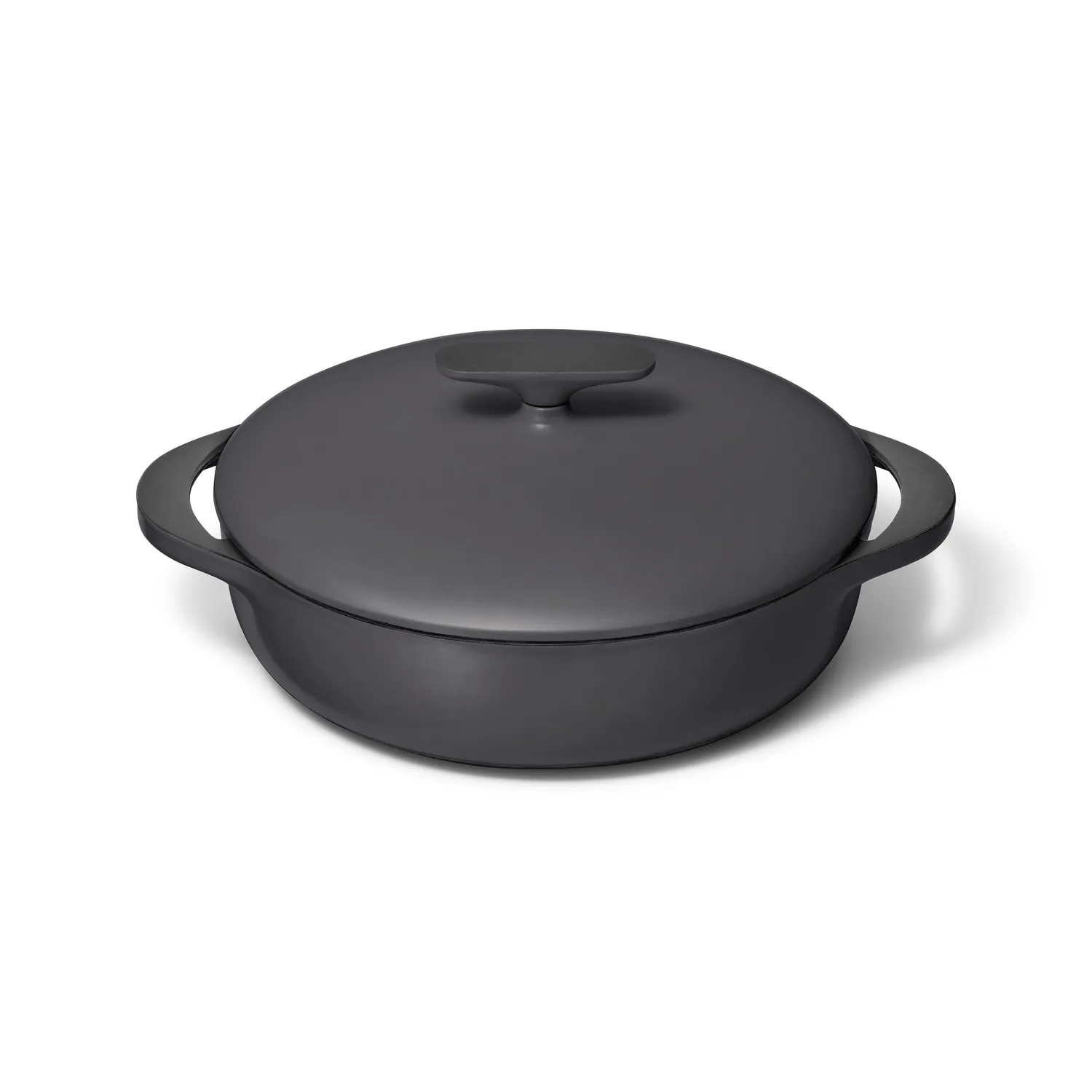 Caraway Enameled Cast Iron Braiser, 3.5qt.