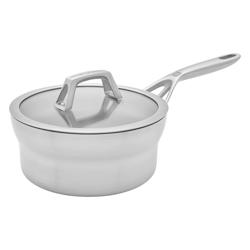 Zwilling Motion Stainless Steel Saucepan with Lid, 2.5 qt. I have downsized to very few pans and this one is a great smaller choice