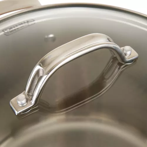 Viking Copper Clad 3-Ply Hammered 10-Piece Cookware Set