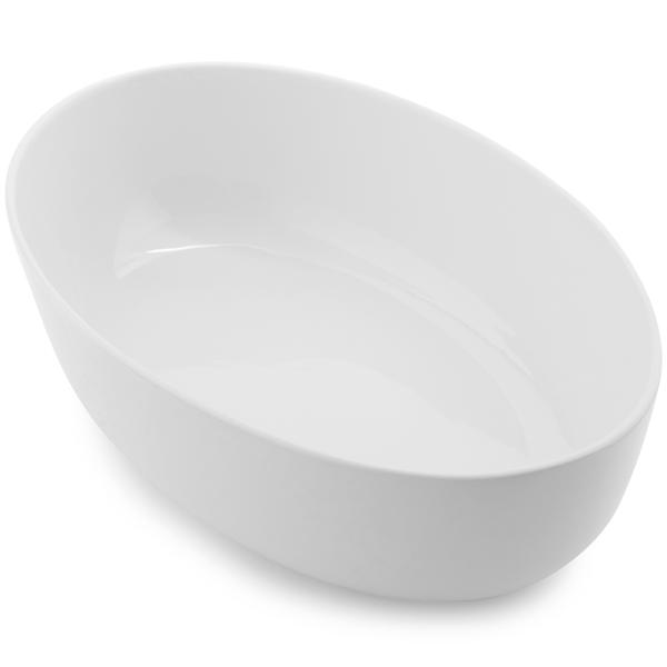 Sur La Table Porcelain Oval Serving Bowl