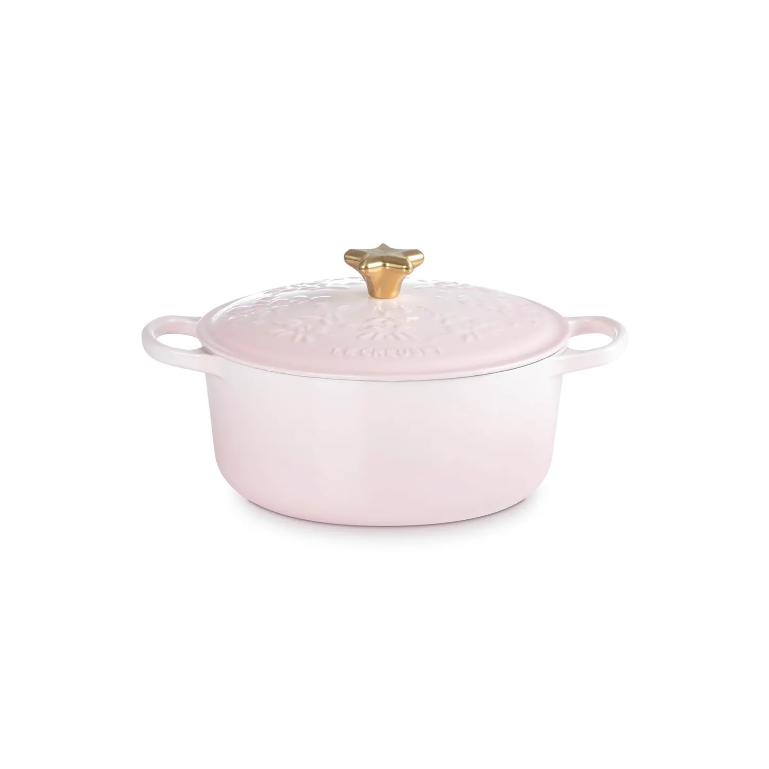 Le Creuset Noel Collection Signature 4.5-qt. Round Dutch Oven with Tree Embossed Lid