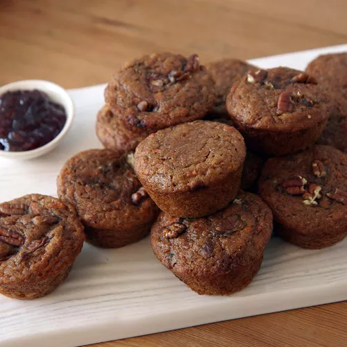 Carrot Apple Ginger Muffins