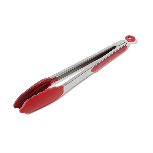 Sur La Table Silicone-Tipped Tongs, 12"