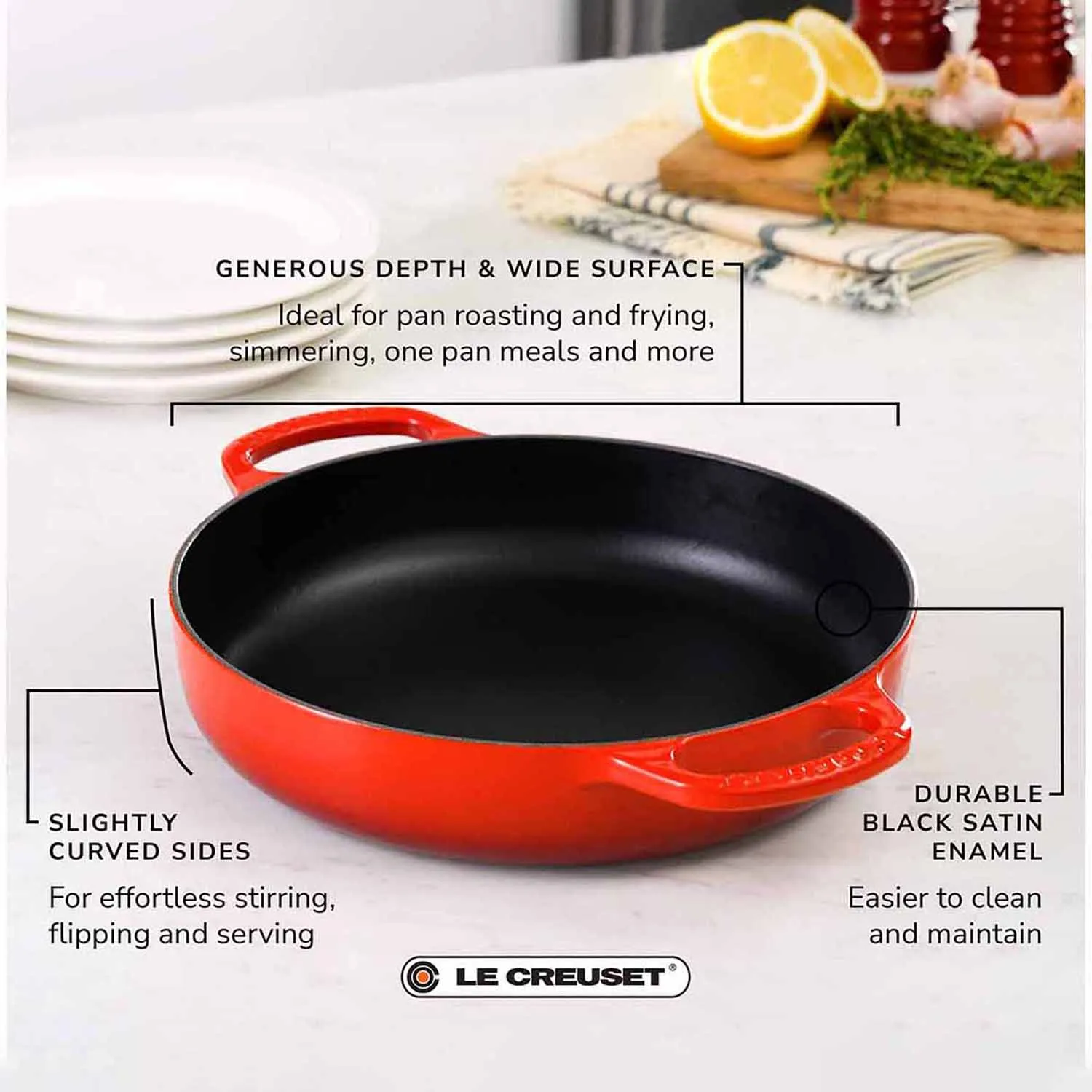 Le Creuset Signature Everyday Pan, 11”