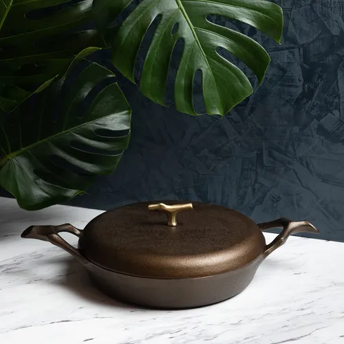 Nest Cast Iron Self-Basting Lid, 12"