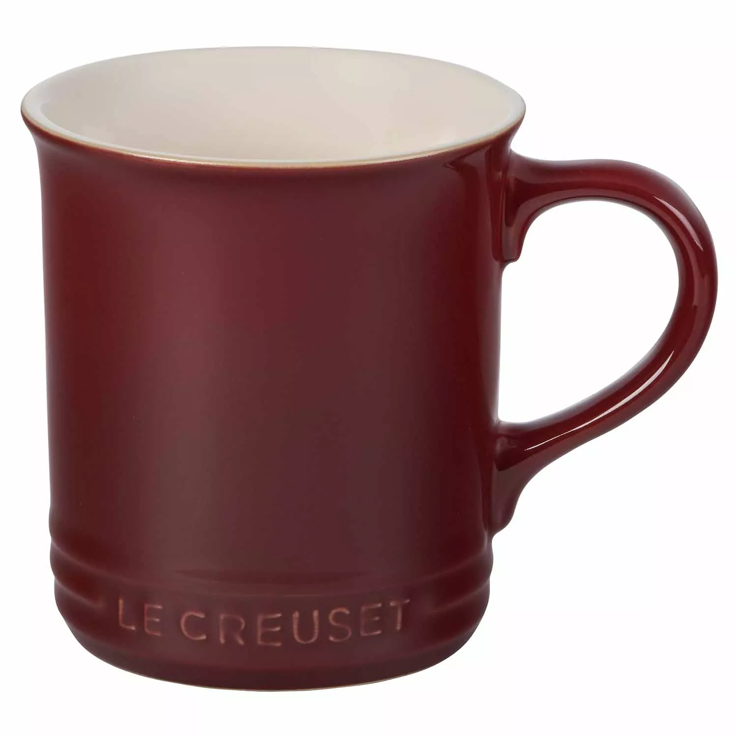 Le Creuset 14 oz. Set of 4 Sea Salt Stoneware Mugs