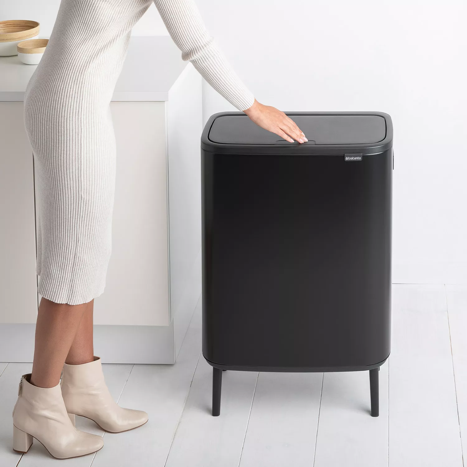 Brabantia Bo Touch Top Hi Can, 2 x 30 L