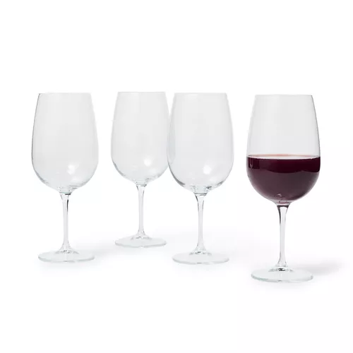 Sur La Table Bistro Red Wine Glasses, Set of 4