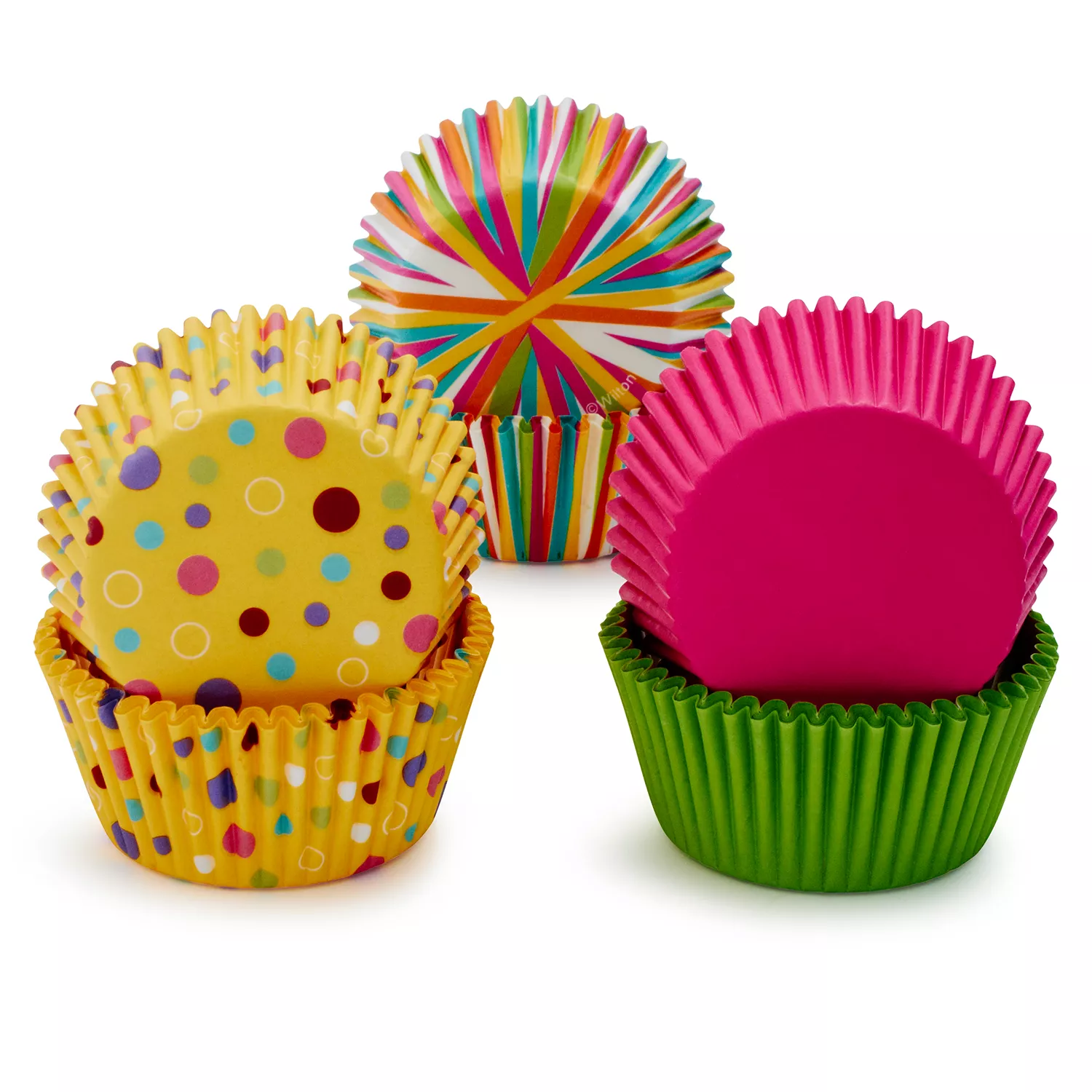 Wilton Dots & Stripes Standard Bake Cups, 150 Count