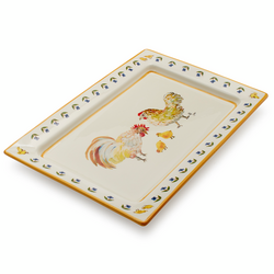 Jacques P&#233;pin Collection Chickens Platter