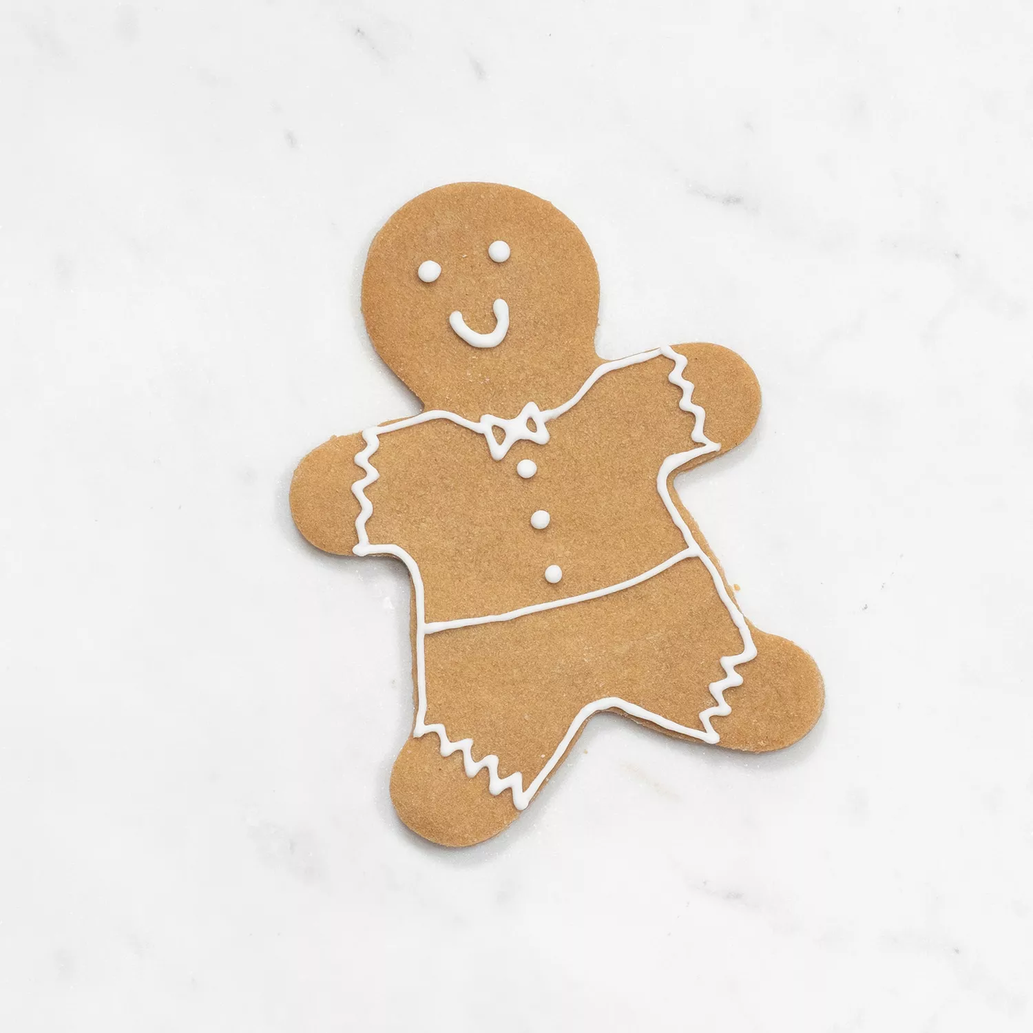 Sur la Table Copper-Plated Gingerbread Boy Cookie Cutter with Handle