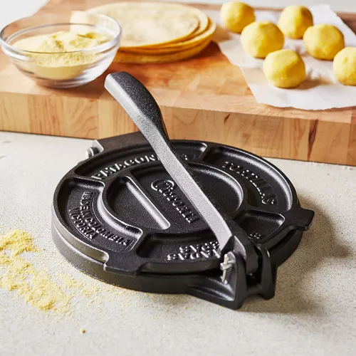 Cast Iron Tortilla Press, 8&#34;