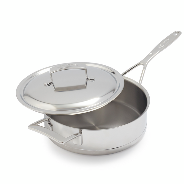 Demeyere Stainless Steel Sauté Pan with Lid Sur La Table