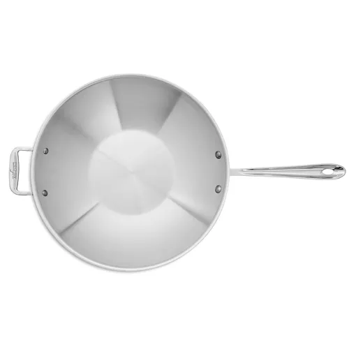 All-Clad D3 Stainless Steel Wok, 14"