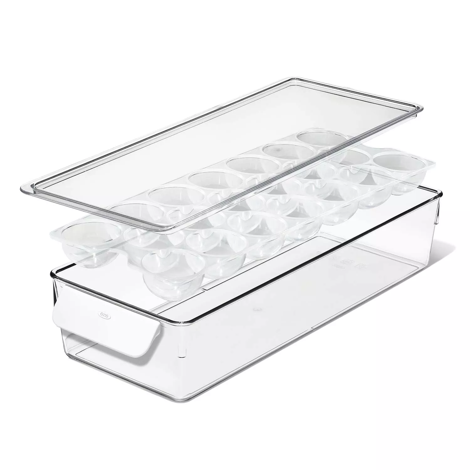 OXO GOOD GRIPS SLIDING LID ICE CUBE TRAY