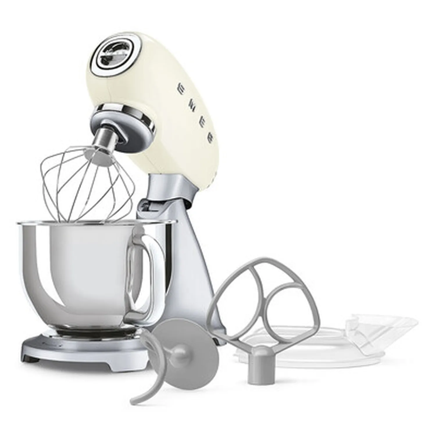 Smeg 50s Retro Style Aesthetic Classico Half-Color Stand Mixer