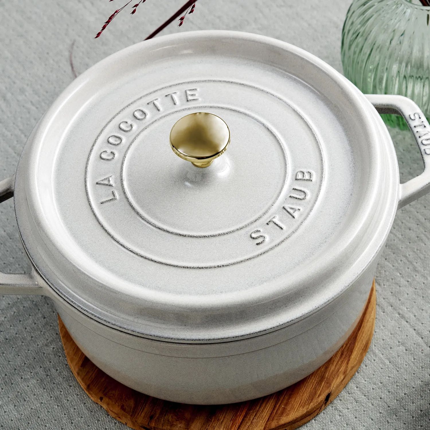 Staub Round Dutch Oven, 5.5 qt.