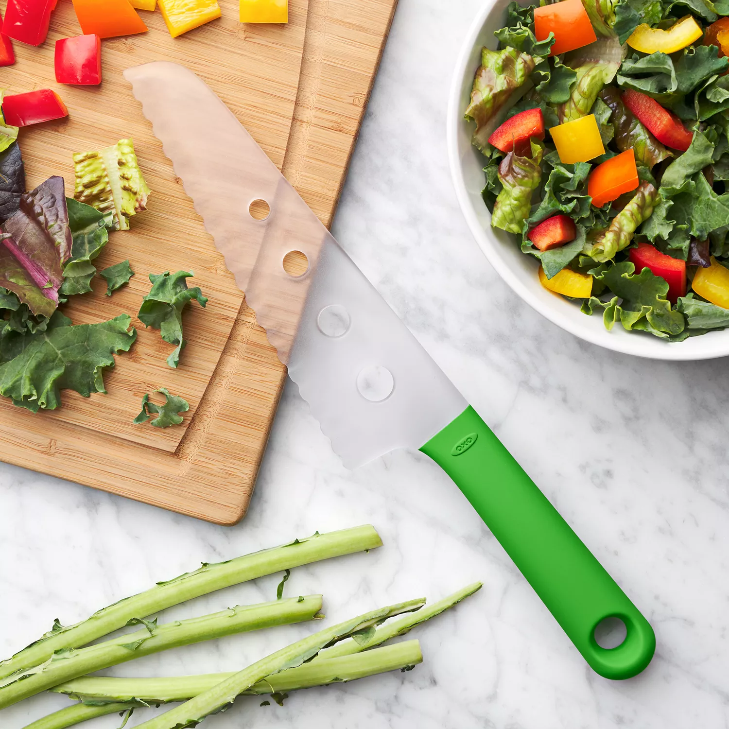 OXO Good Grips Lettuce Knife with Kale Stripper