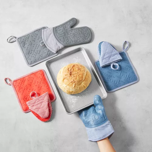 Sur La Table Silicone Striped Mini Pinch Mitt