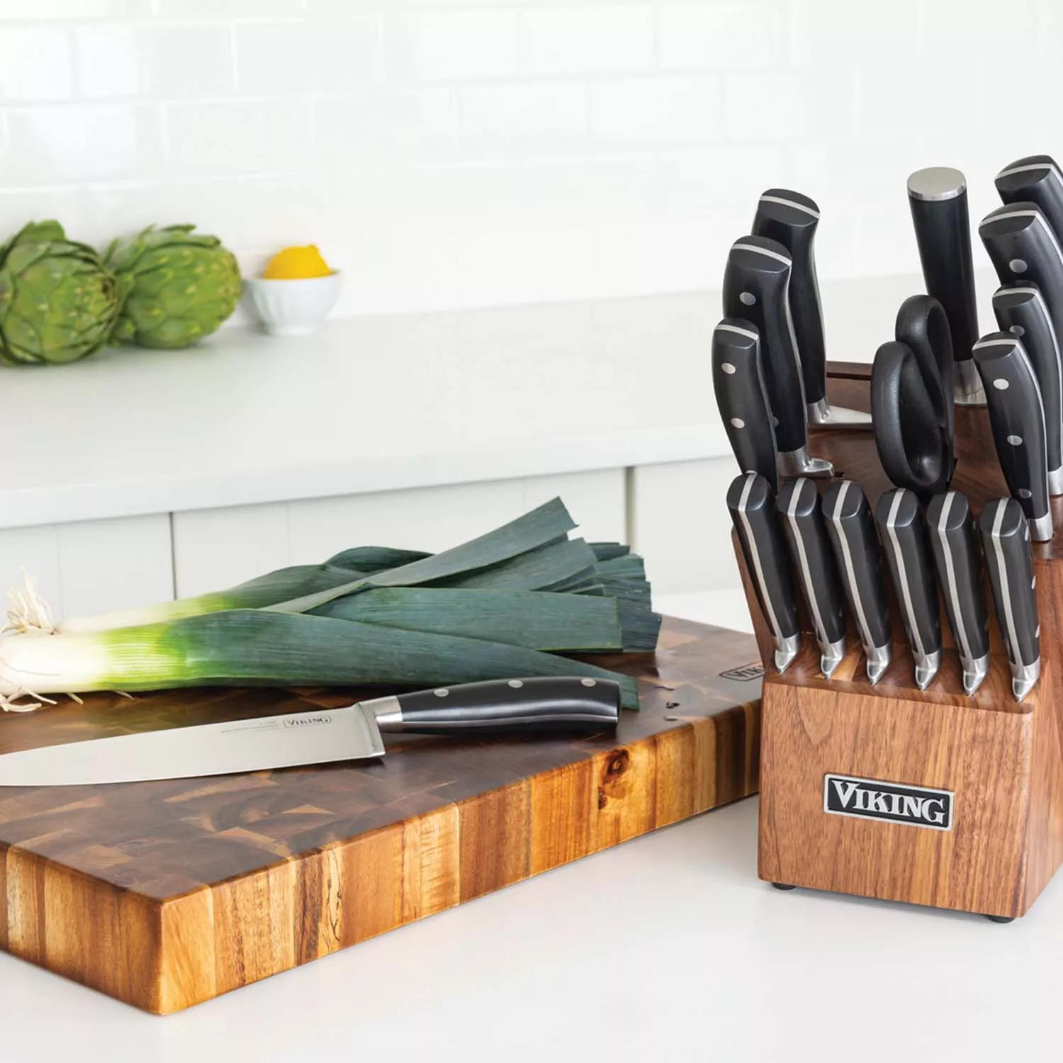 Viking 17-Piece Knife Block Set