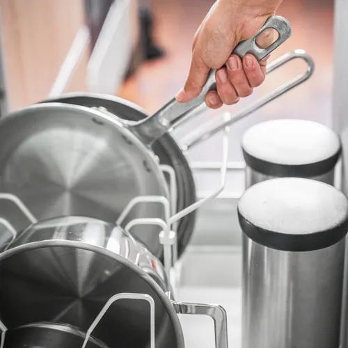 Yamazaki Tower Adjustable Cookware Organizer