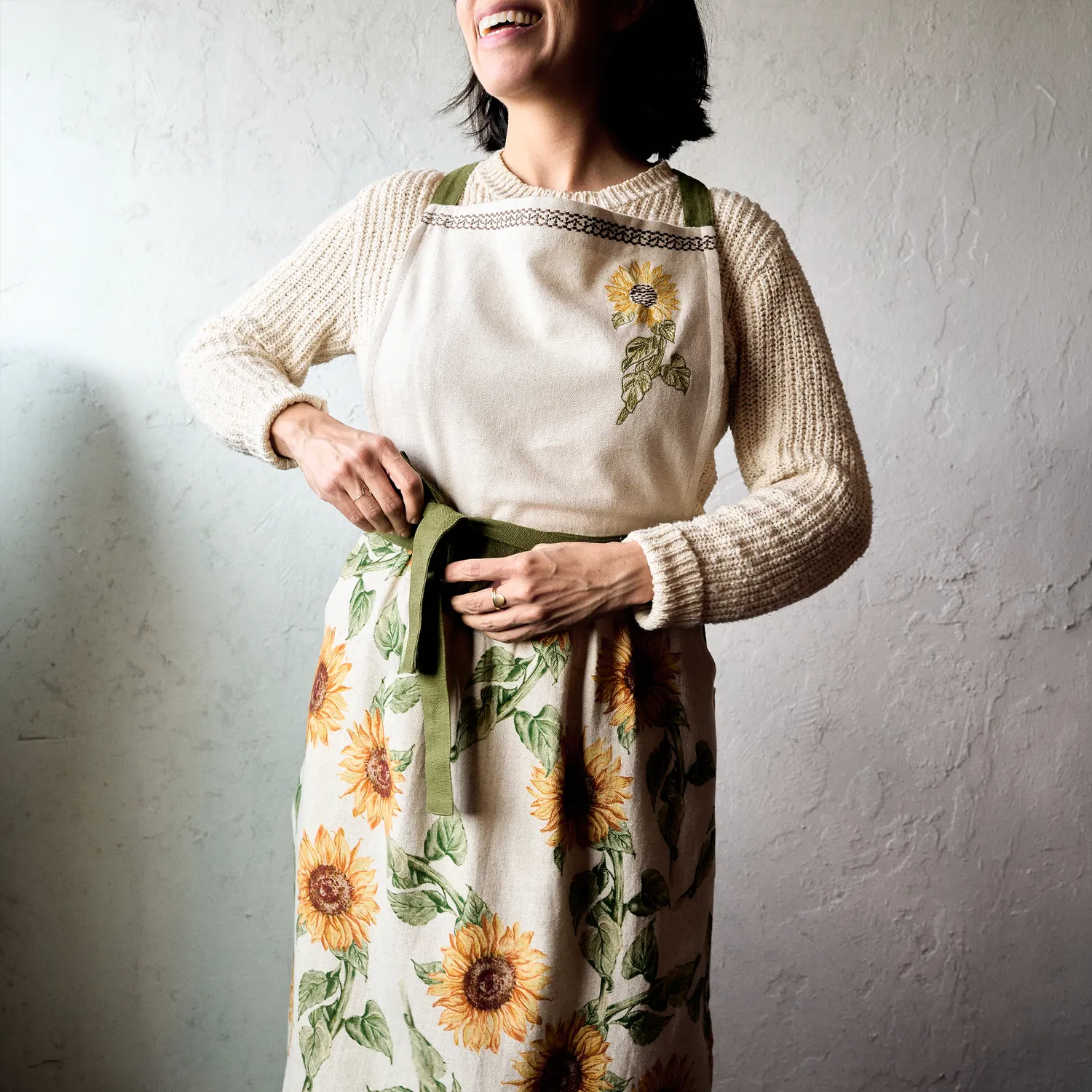 Sur la table Sunflower Apron