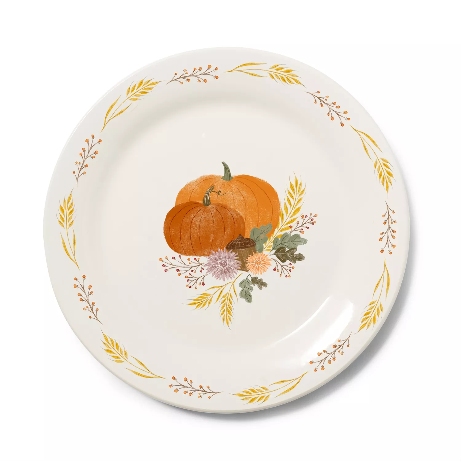 Sur La Table 12-Piece Turkey Thanksgiving Dinnerware Set