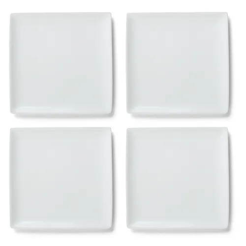 Sur la table Porcelain Square Side Plate