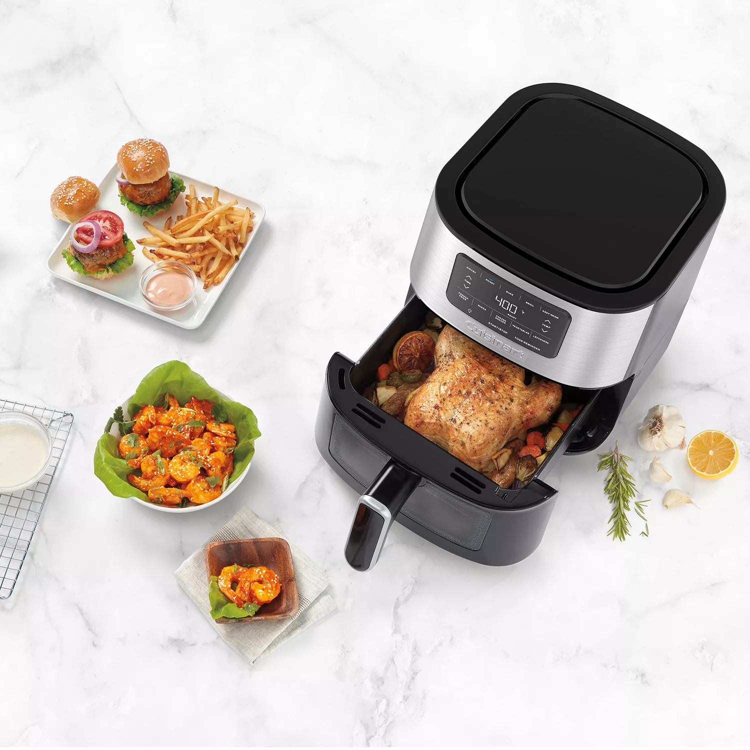 De'Longhi Rapid Crisp 5-Qt. Digital Air Fryer