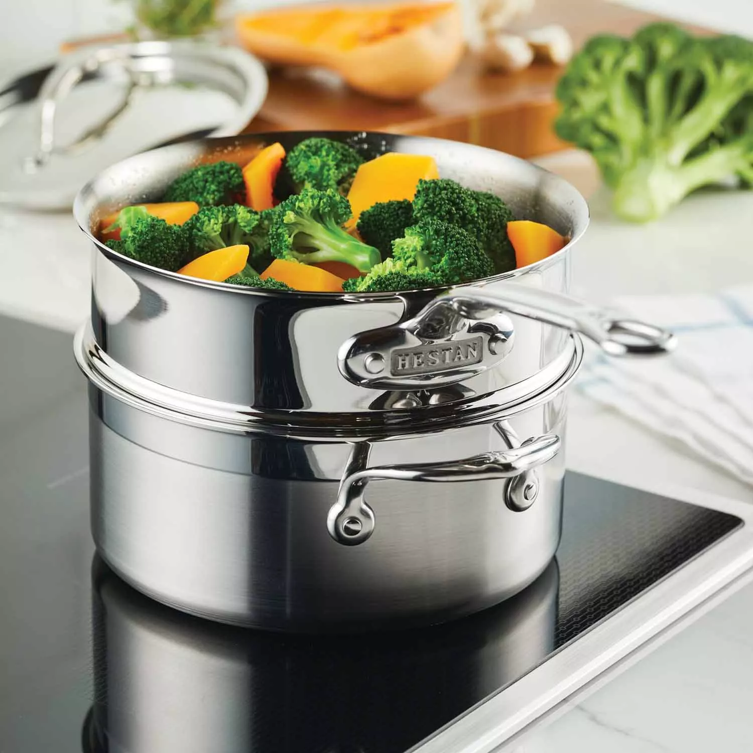 Hestan Provisions Stainless Steel Steamer Insert 3-Quart