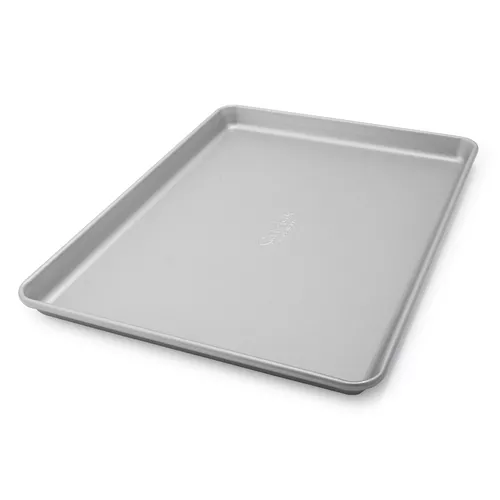 Sur La Table Classic Scoop Cookie Half Sheet Pan, 18" x 14"