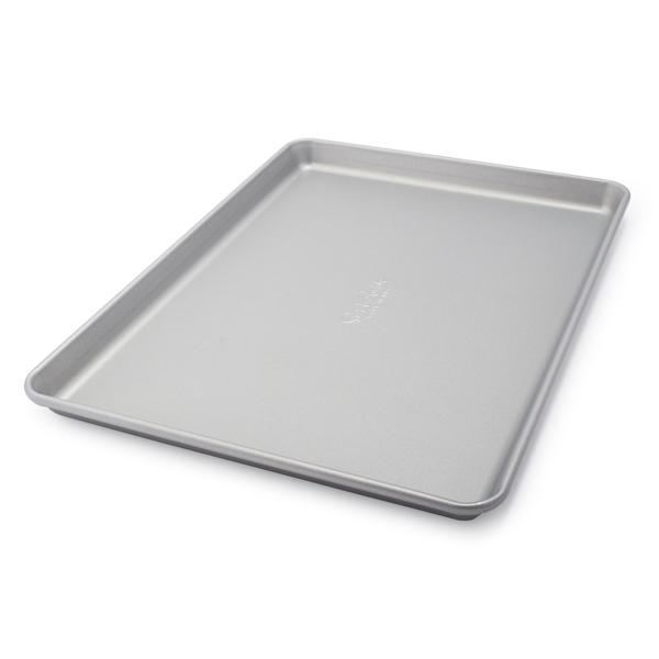 Sur La Table Classic Scoop Cookie Half Sheet Pan, 18" x 14"