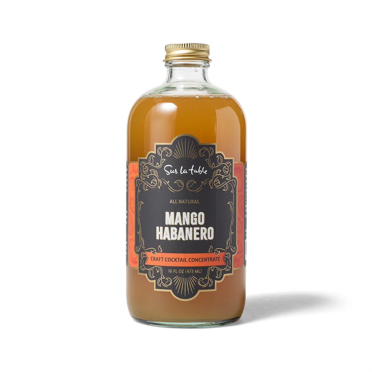 Sur La Table Mango Habanero Craft Cocktail Concentrate