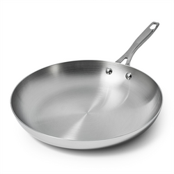 Sur La Table Signature Stainless Steel Skillet Good set of 8 and 10 inch pans