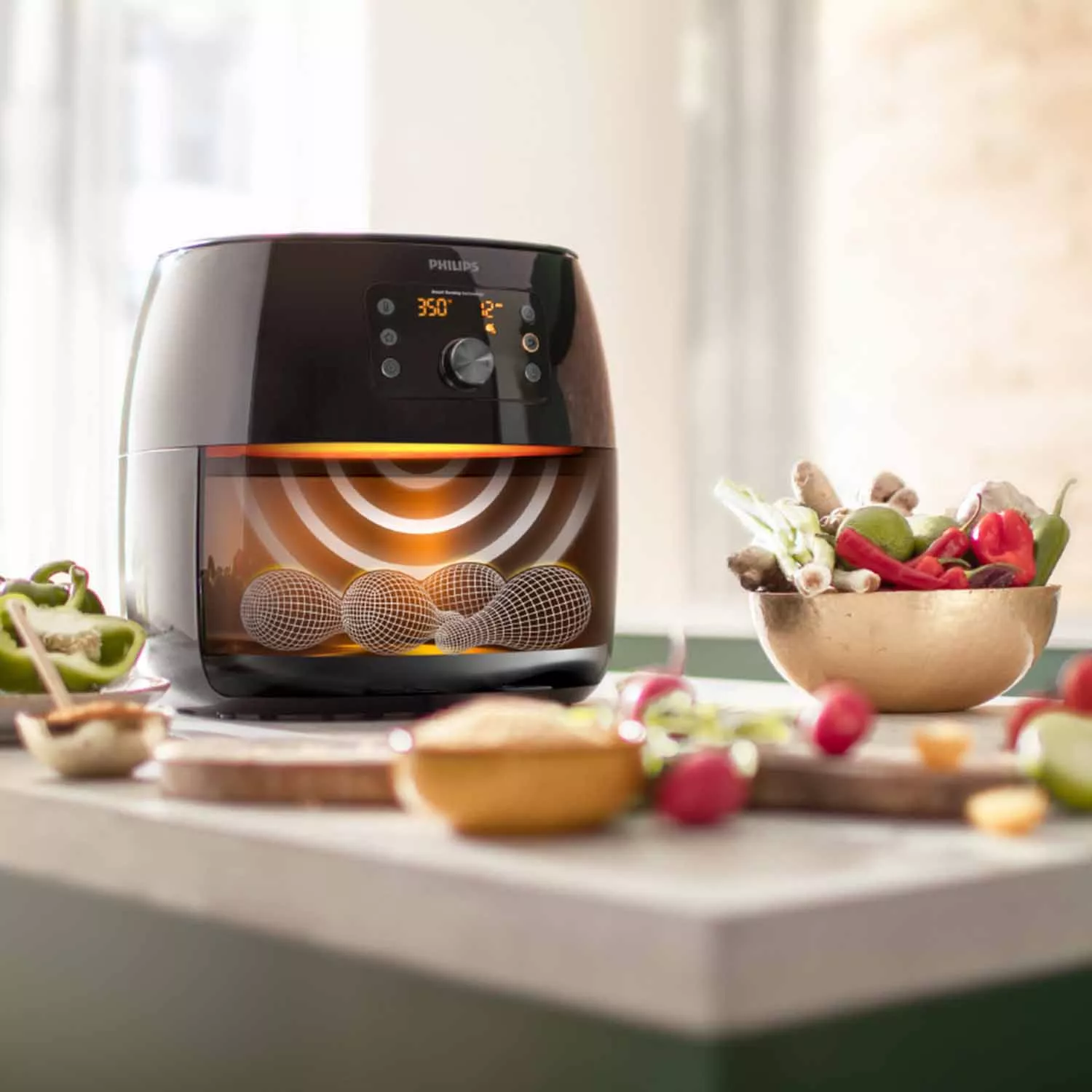 Philips Premium Digital Smart Sensing XXL Airfryer 