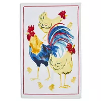 Sur La Table Rooster Kitchen Towel, 28&#34; x 18&#34;