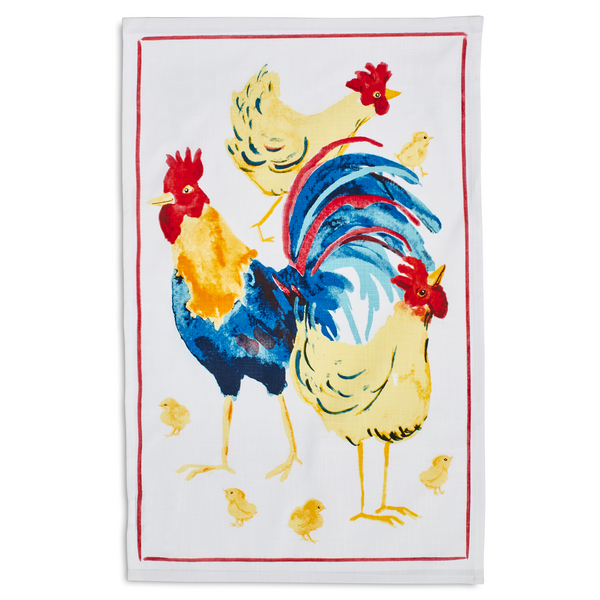 Rooster Kitchen Towel, 28&#34; x 18&#34;
