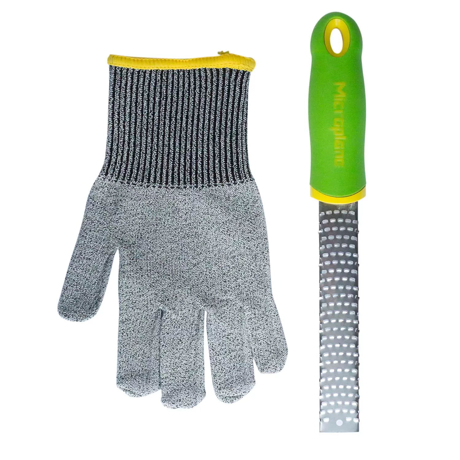 Microplane Kid’s Zester & Cut-Resistant Glove Set