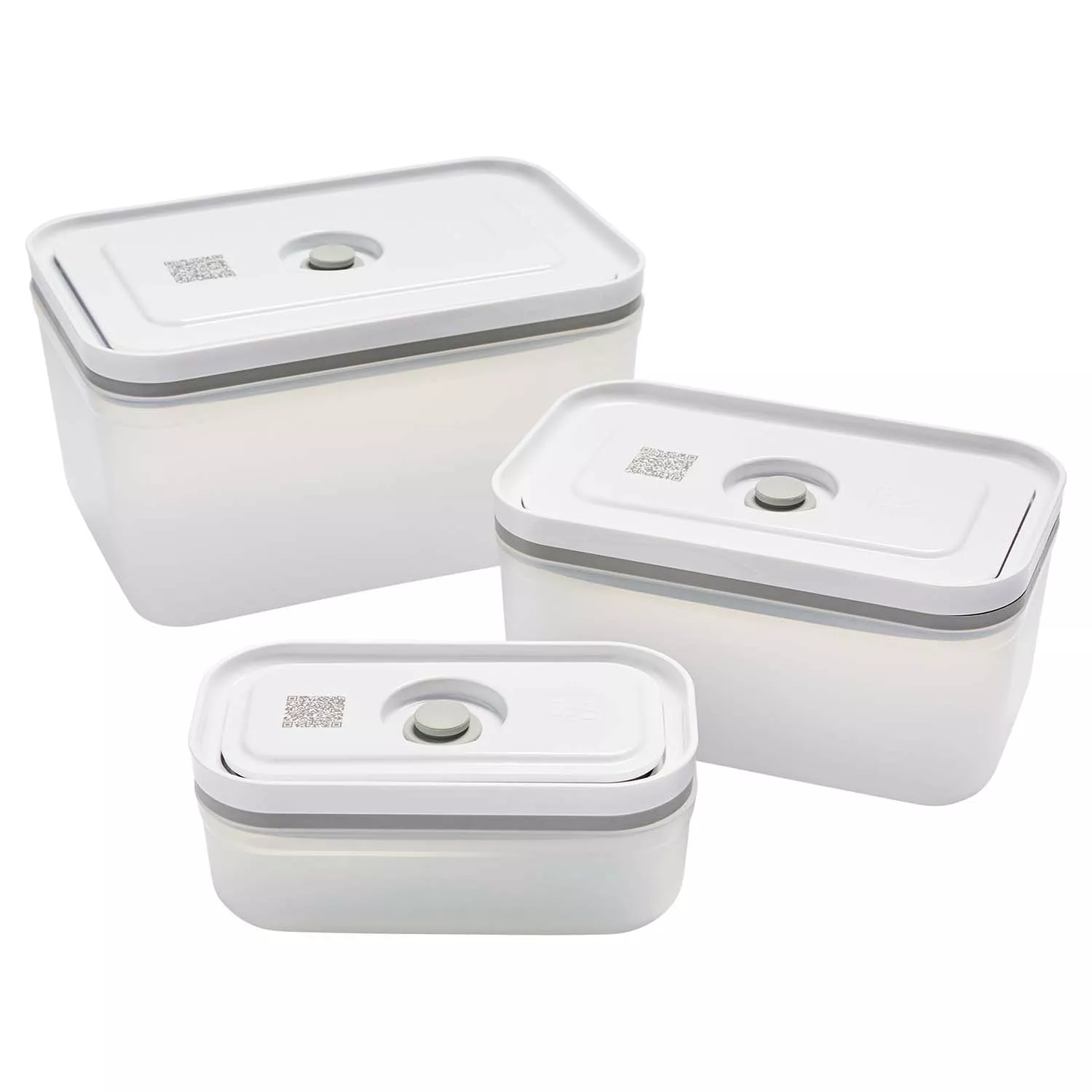 Zwilling Fresh & Save Plastic Vacuum Container Set, Set of 3