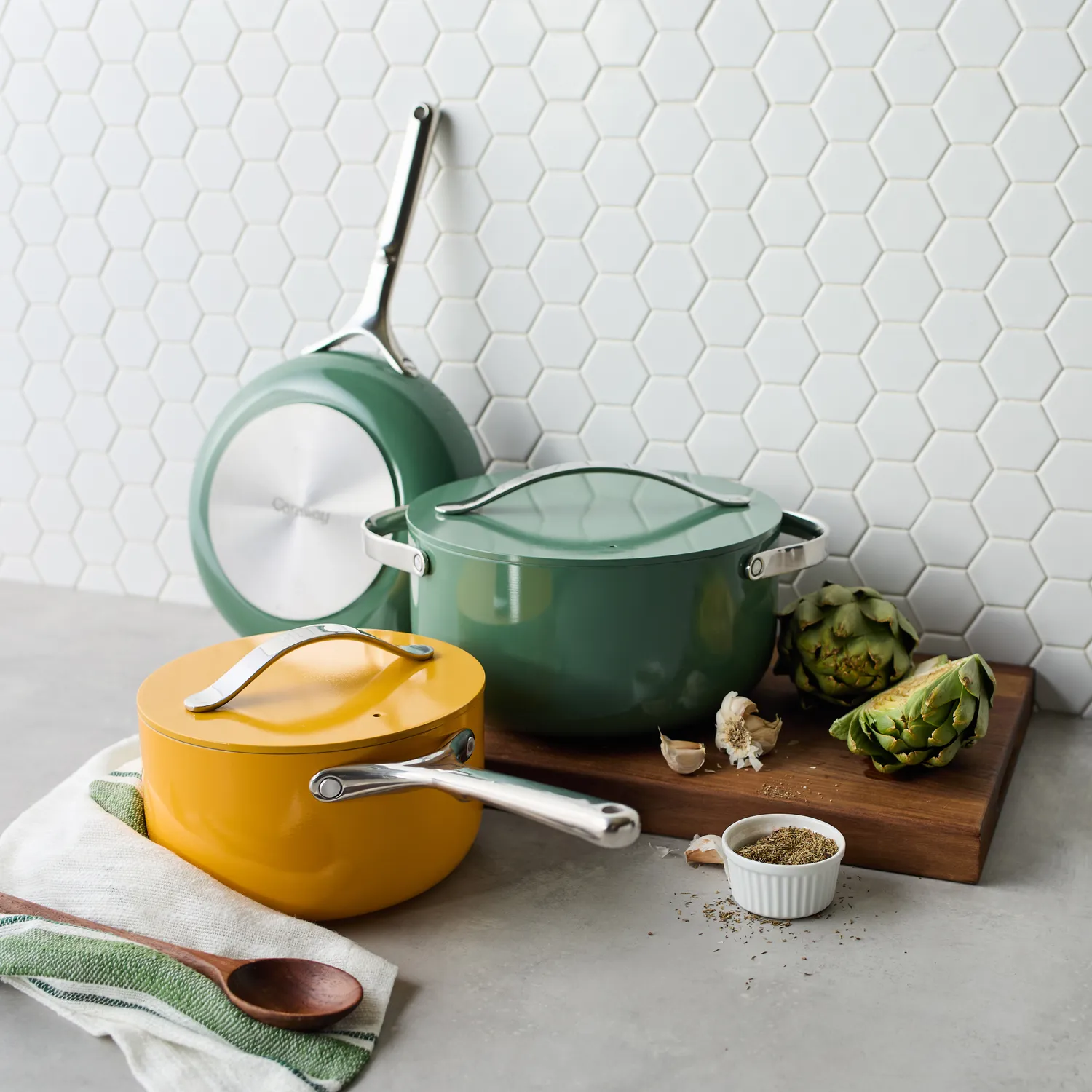 Caraway Ceramic Nonstick Skillet, 10.5"