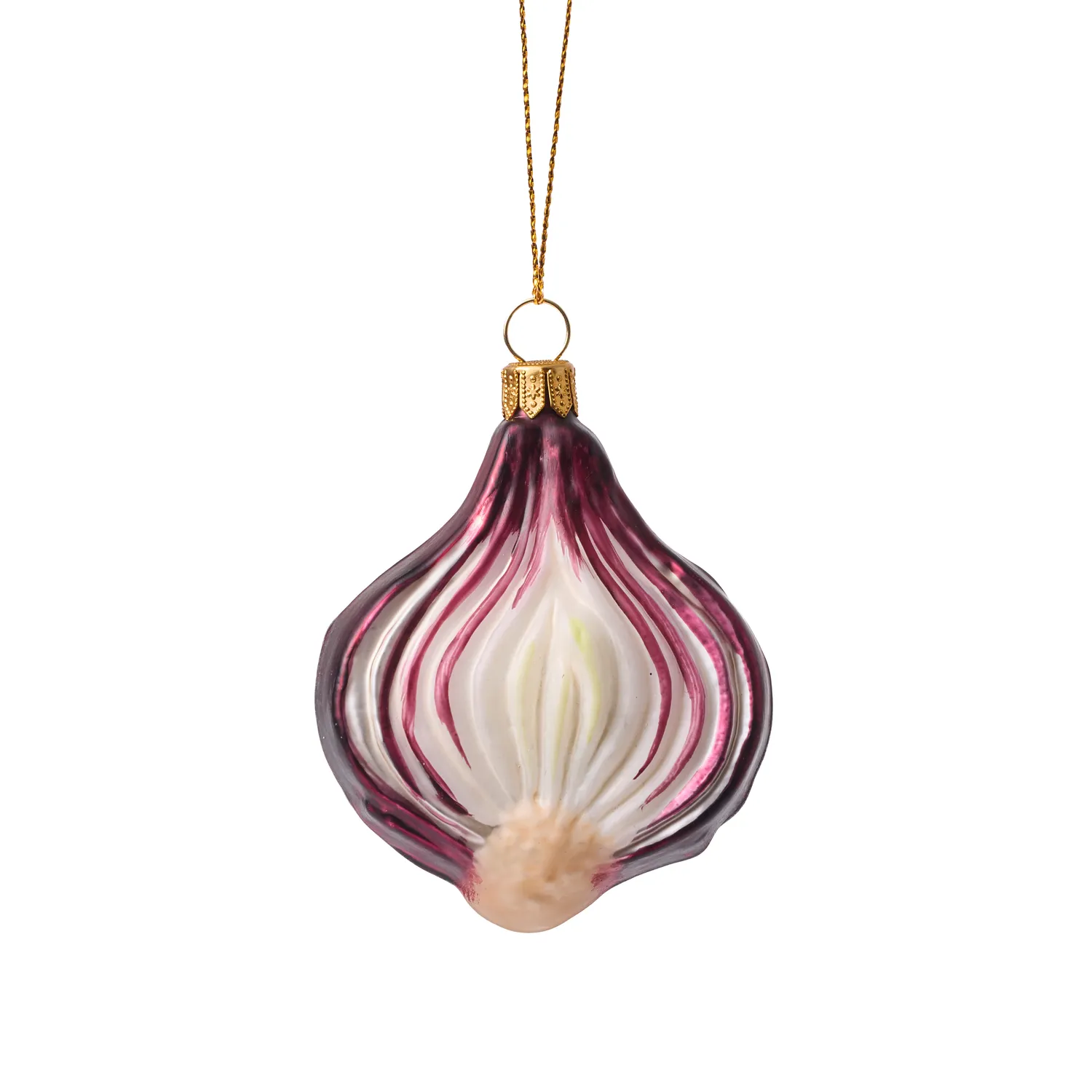 Sur la table Red Onion Ornament