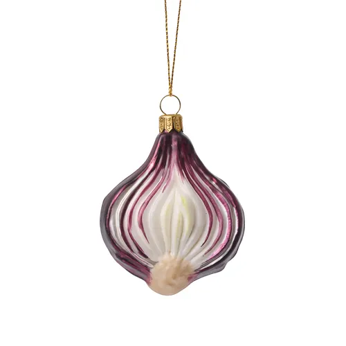 Sur la table Red Onion Ornament