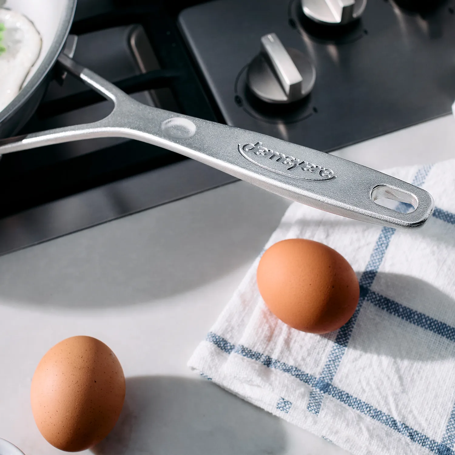 Demeyere Industry5 Stainless Steel Nanotouch Skillet