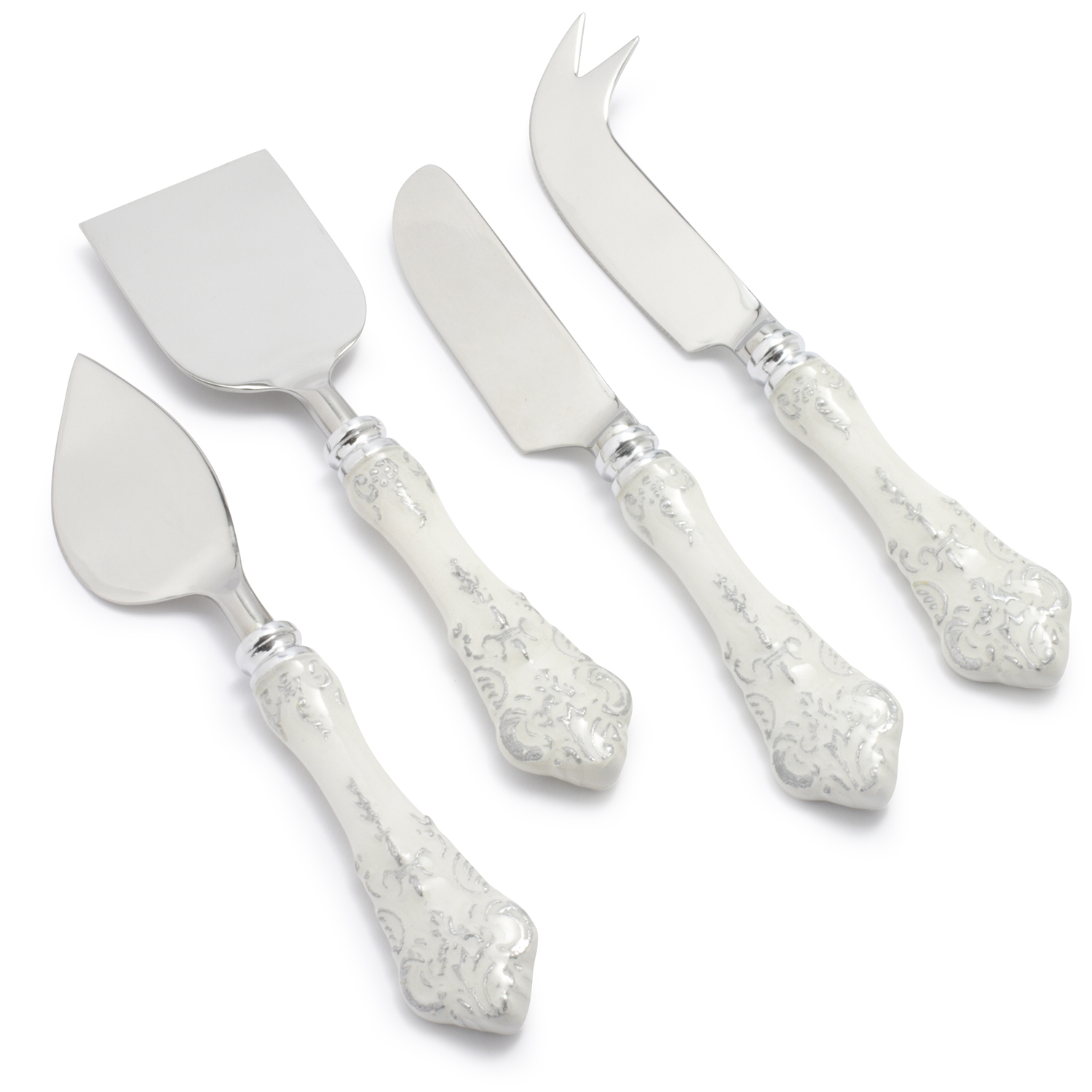 Antique White Cheese Knives